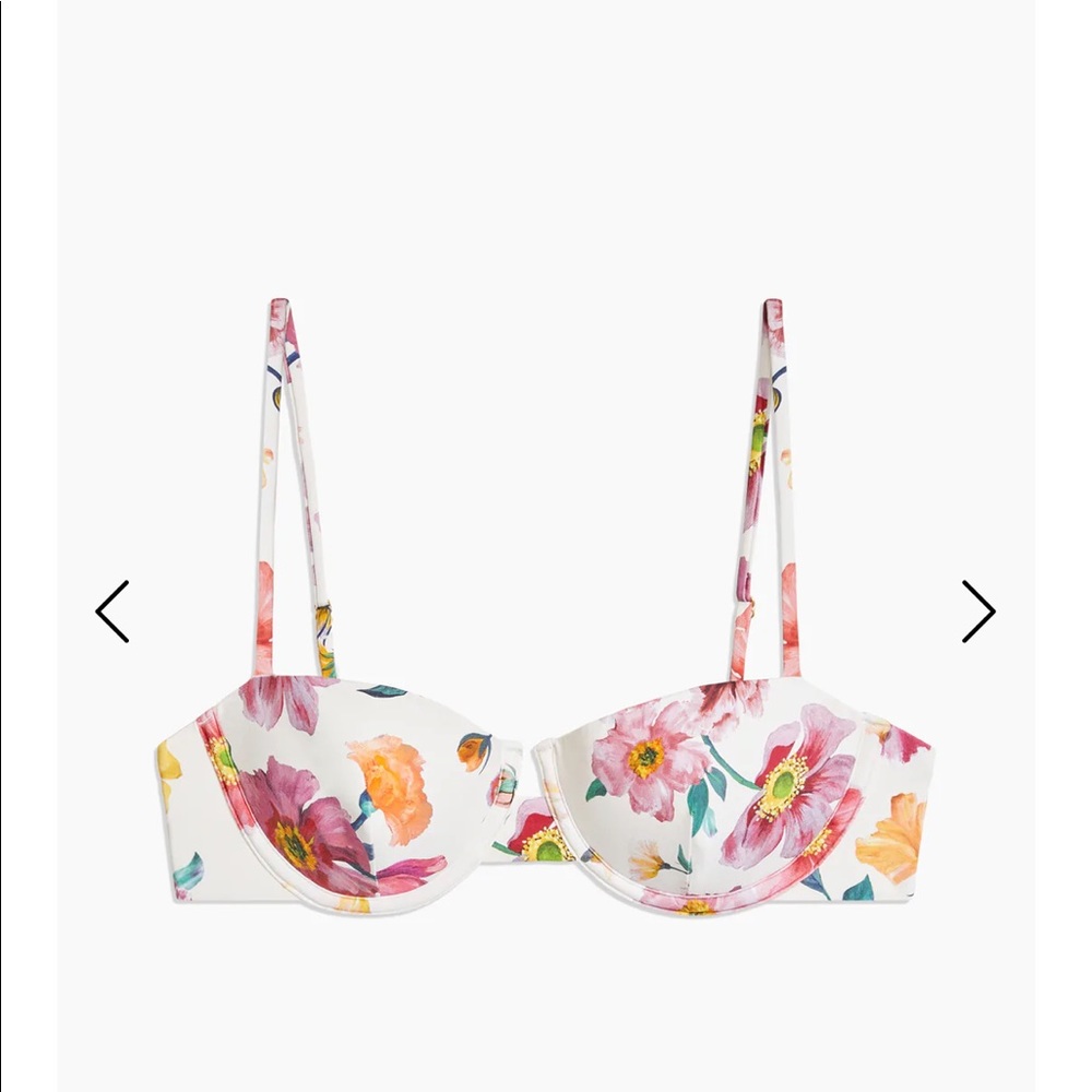 Onia Dalia Top in Liberty Lemon Poppy - Size M; NWT